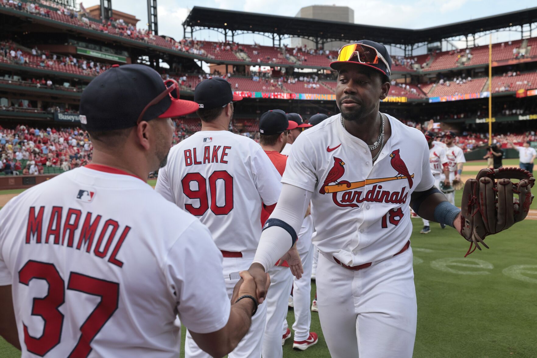 Cardinals host Brewers Sunday